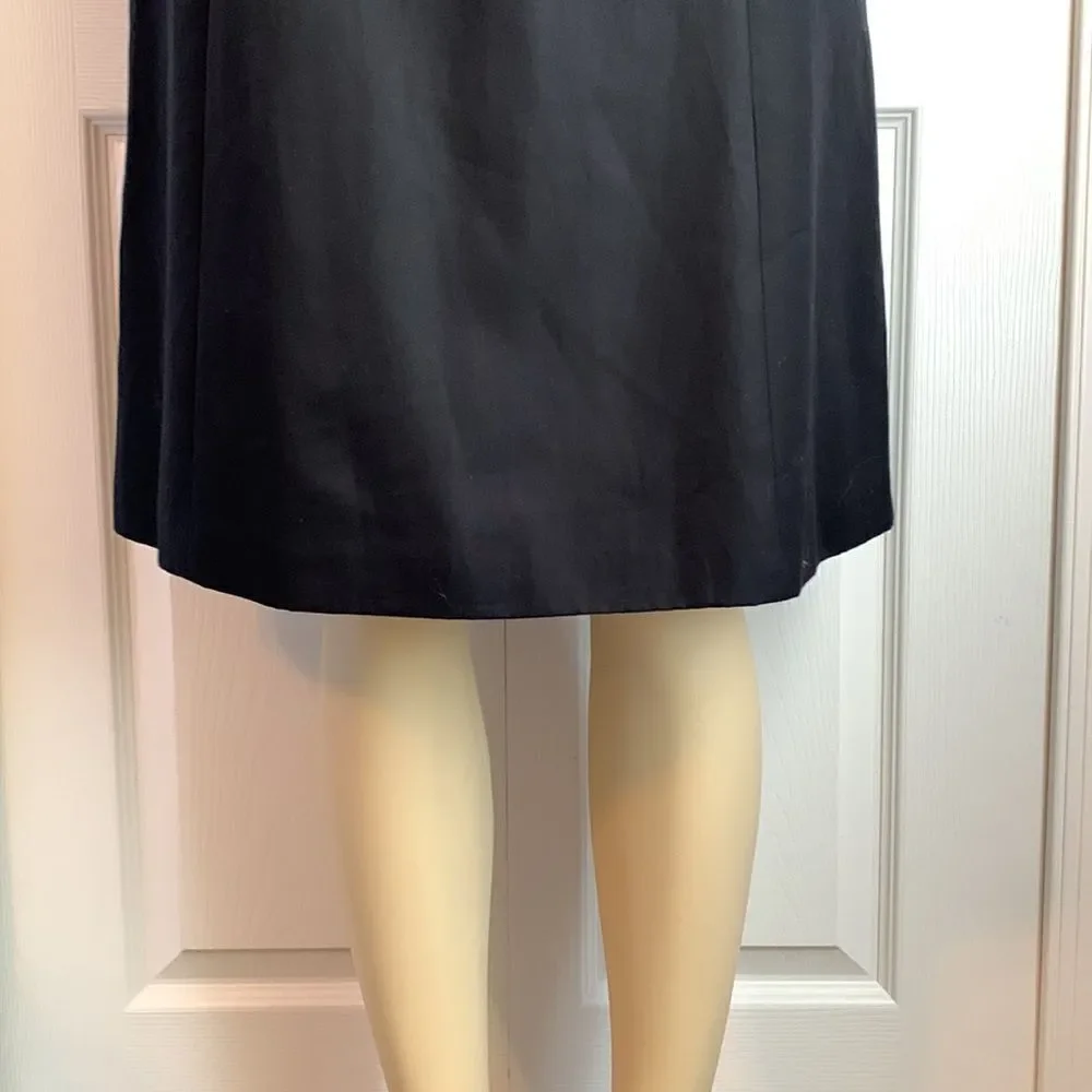 J. Crew Cotton Strapless Bridal Party Special Event Cocktail Dance Dress Black 2